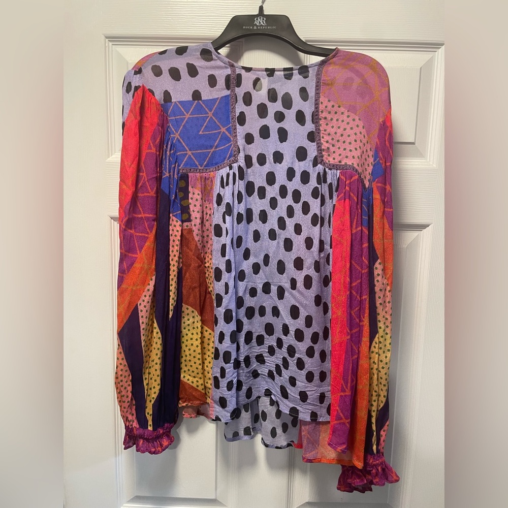 Blank orange/black/multi